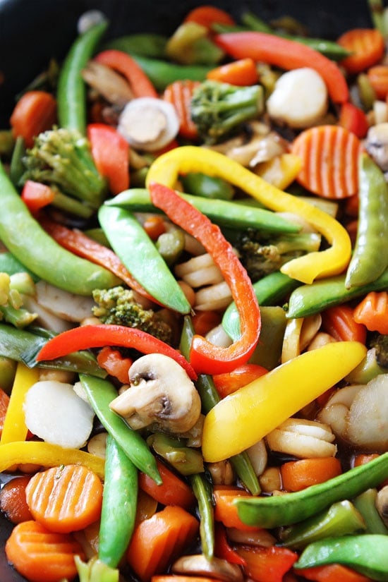 EASY Vegetable Stir Fry Recipe 