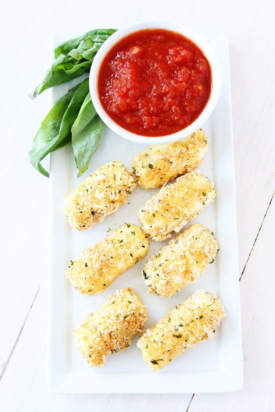 Baked Mozzarella Sticks Recipe