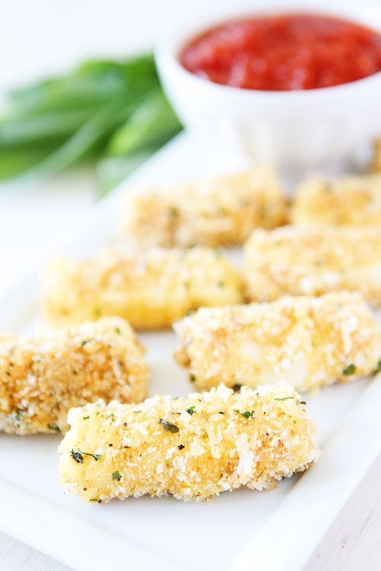 Baked Mozzarella Sticks Recipe