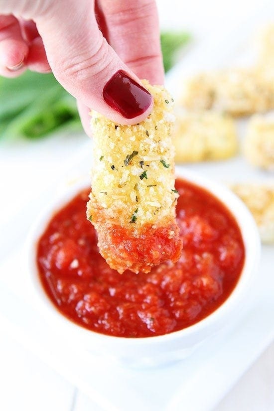 Baked Mozzarella Sticks Recipe