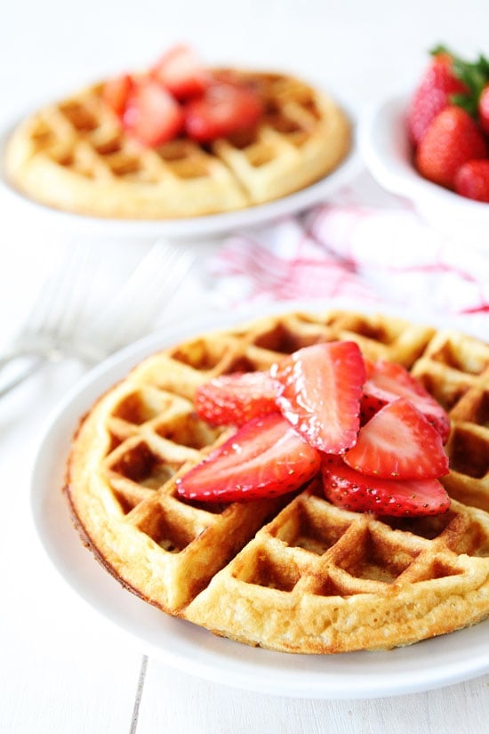 Yeasted Belgian Waffle Recipe 