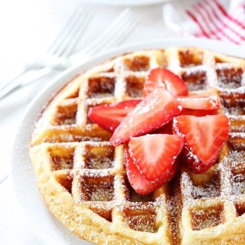 Raised Belgian Waffles Recipe 