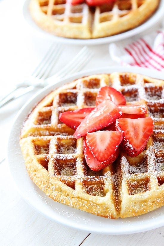 Yeasted Belgian Waffle Recipe