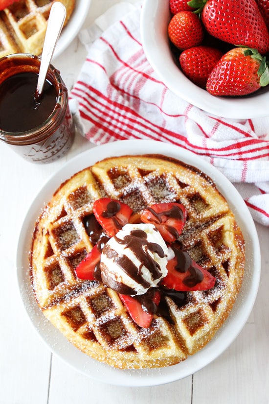 Yeasted Belgian Waffles Recipe