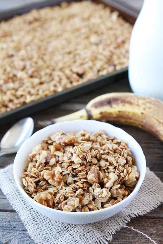 Banana Granola Recipe