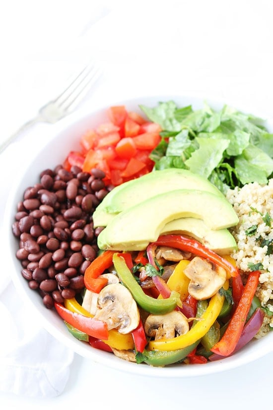 Fajita Quinoa Bowls Recipe