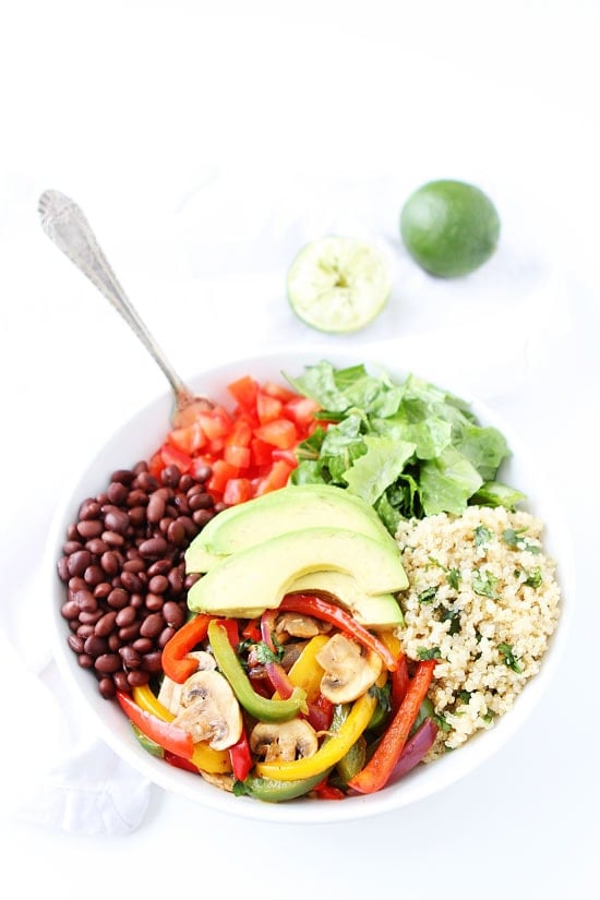 Fajita Quinoa Bowls Recipe 