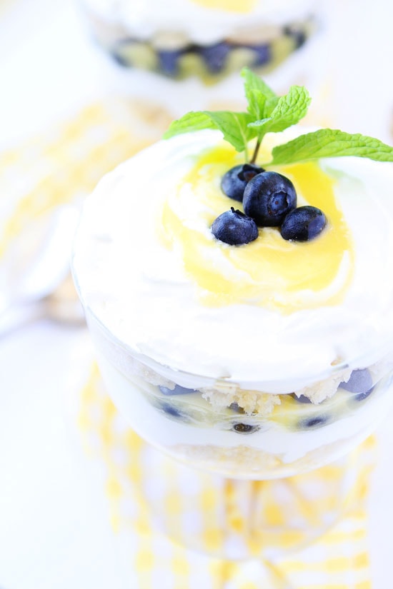 Lemon Blueberry Trifle Recipe