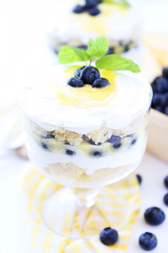 Lemon Blueberry Trifle Image