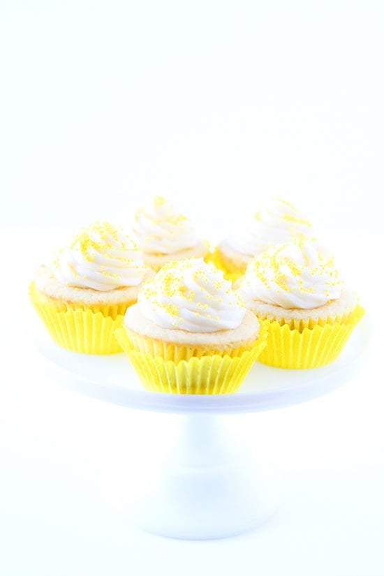 Lemon Curd Cupcakes Recipe