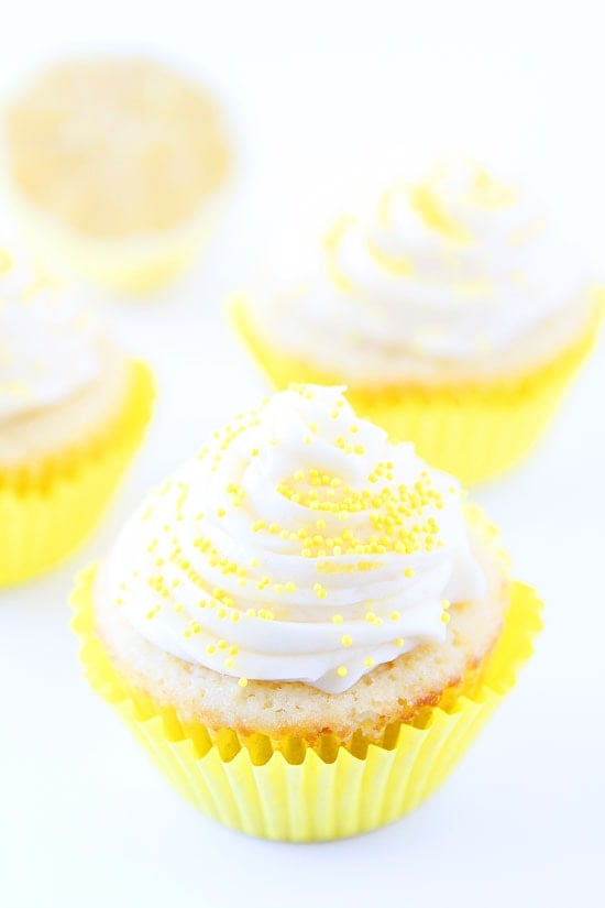 Lemon Curd Cupcakes Recipe