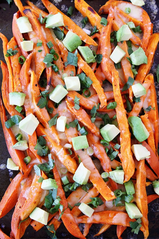 Sweet Potato Cheese Fries