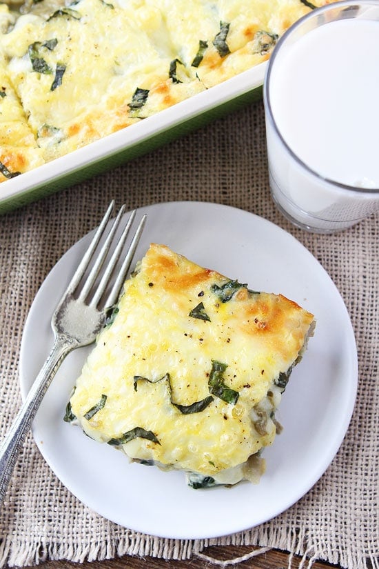 Spinach Artichoke Egg Casserole Recipe