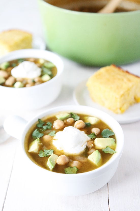 White Chickpea Chili Recipe 