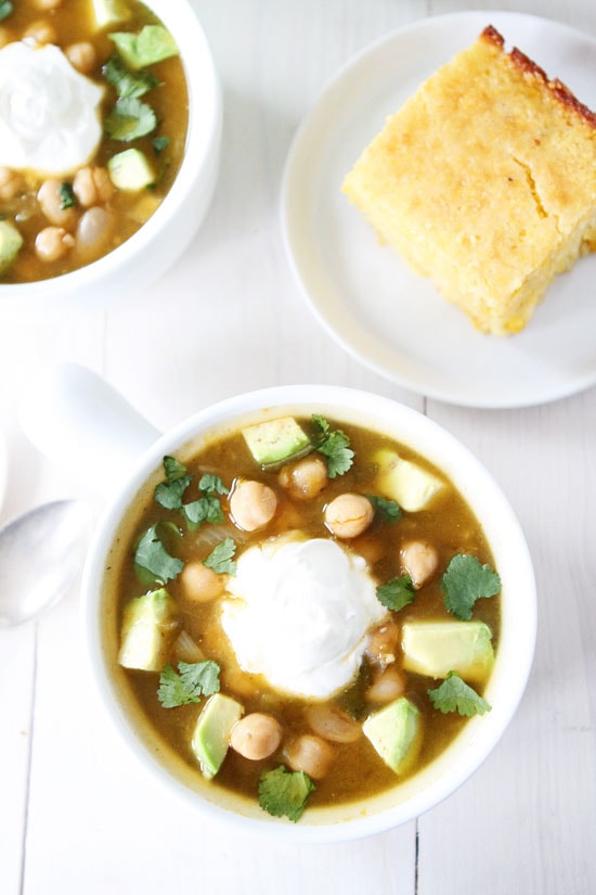 White Chickpea Chili Recipe