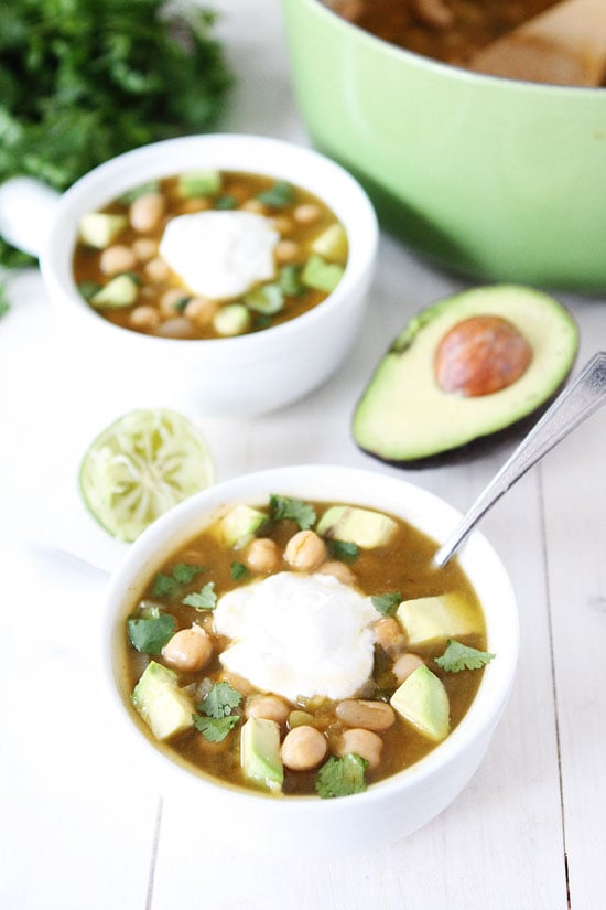 White Chickpea Chili Recipe