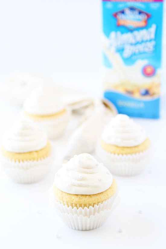 Vanilla Almond Cupcakes