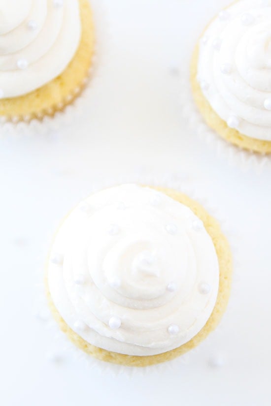 Vanilla Almond Cupcake Recipe