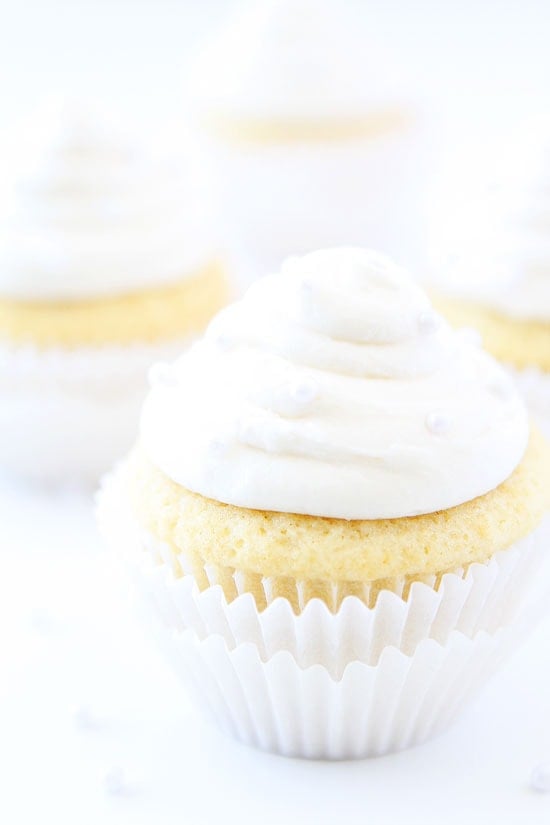 Vanilla Almond Cupcake Recipe 