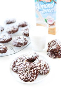 Vegan Chocolate Coconut Cookies