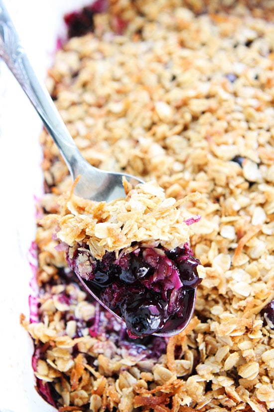 Blueberry Crisp Recipe