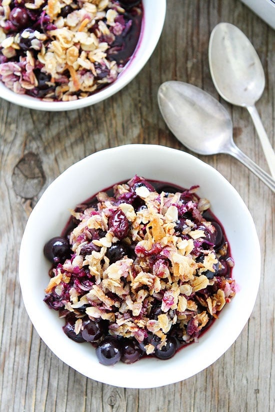 Blueberry Coconut Crisp Recipe