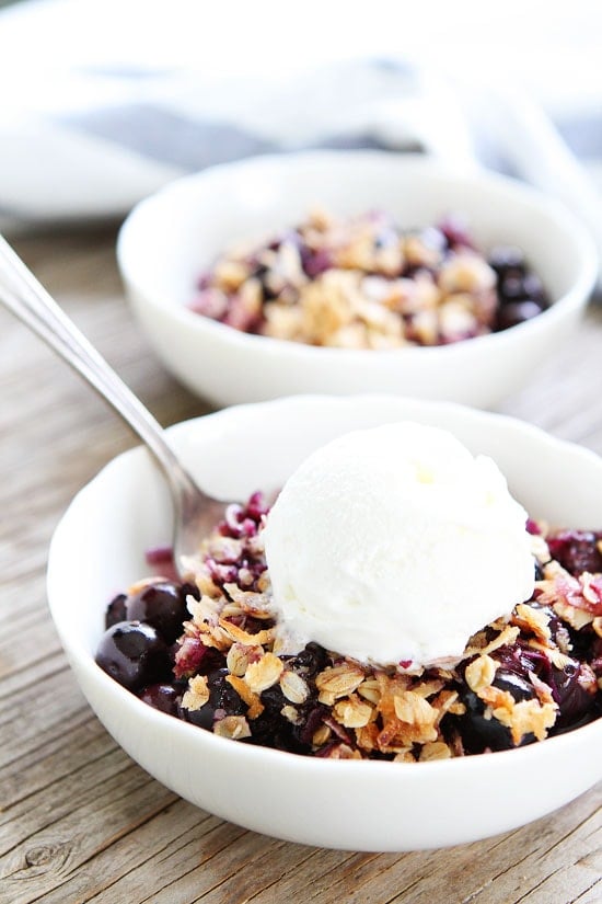 Blueberry Coconut Crisp Recipe