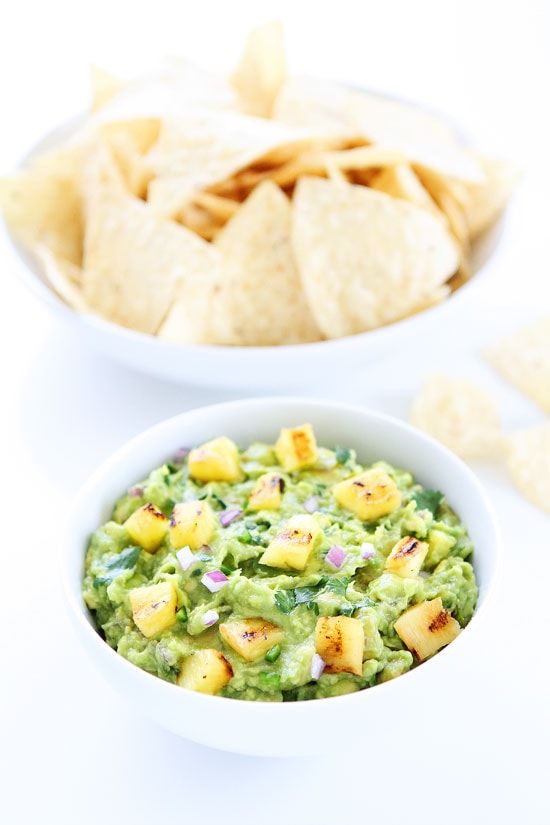 Grilled Pineapple Guacamole Recipe