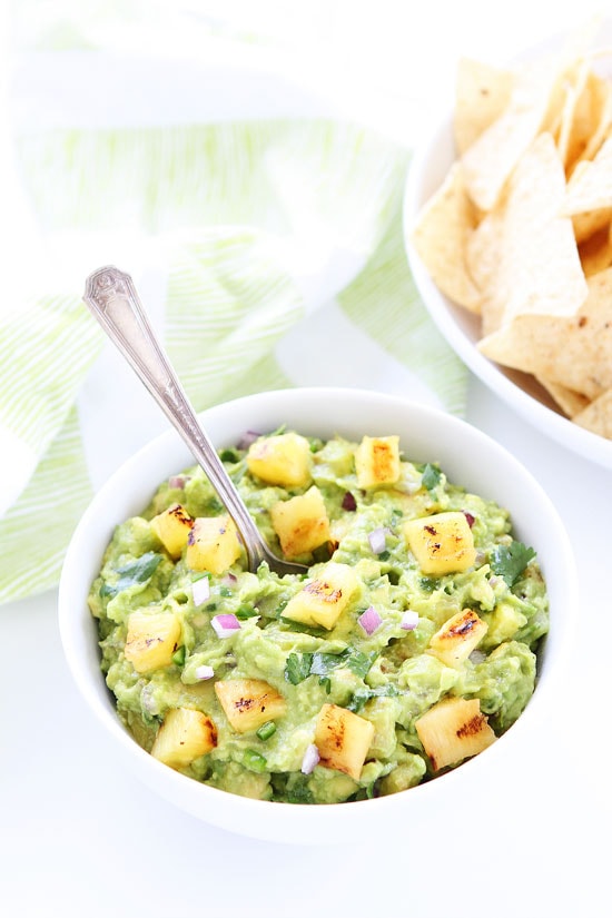 Grilled Pineapple Guacamole Recipe