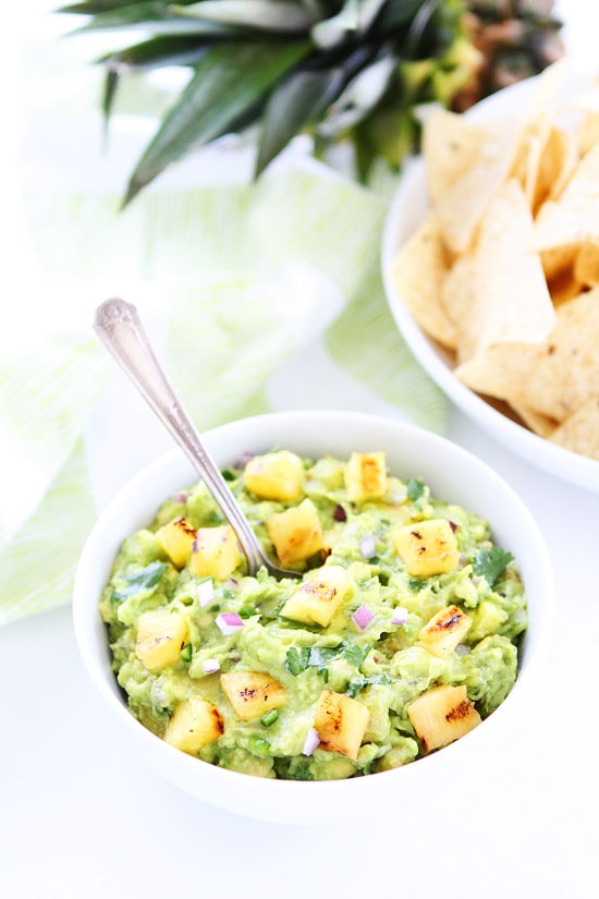 Grilled Pineapple Guacamole Recipe