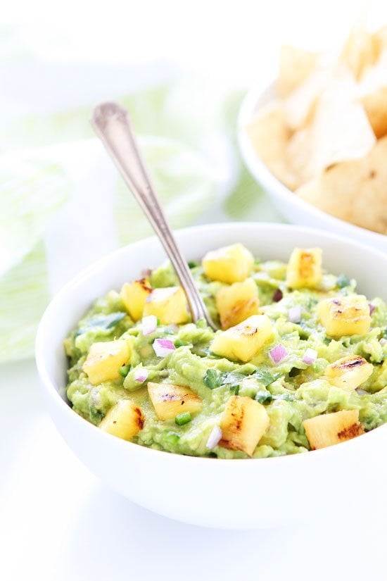 Grilled Pineapple Guacamole Image
