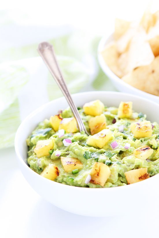 Grilled Pineapple Guacamole Recipe