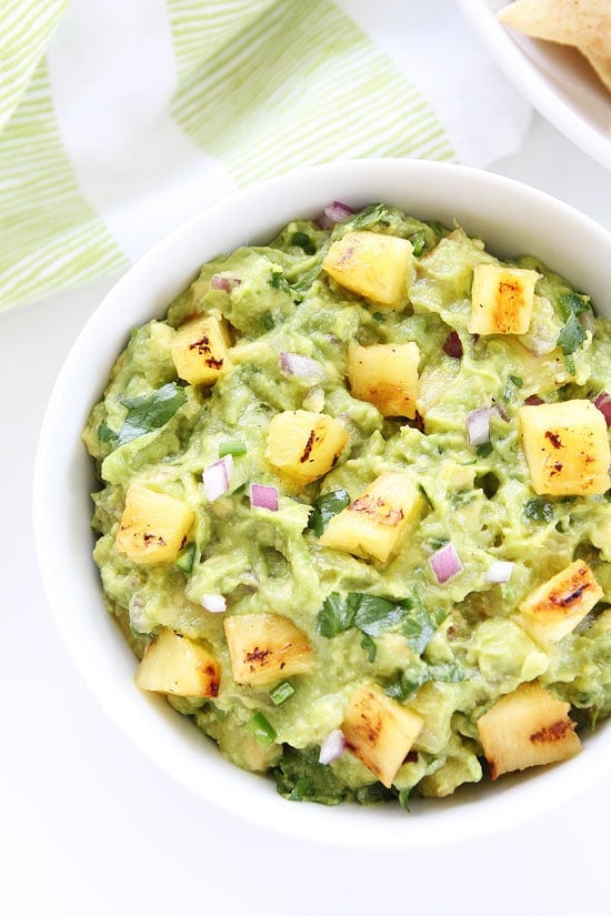 Grilled Pineapple Guacamole Recipe