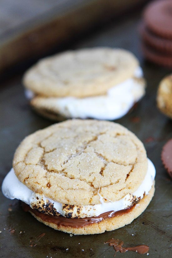 Peanut Butter Cookie S'mores Recipe