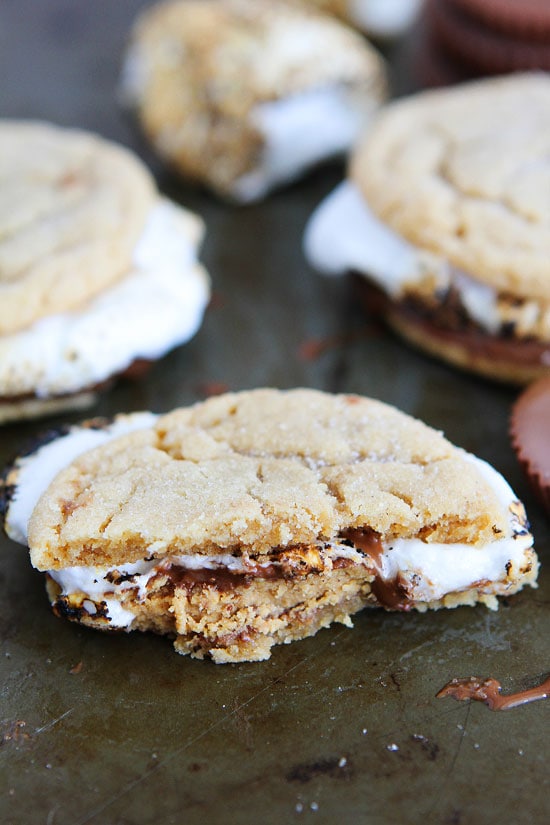 Peanut Butter Cookie S'mores