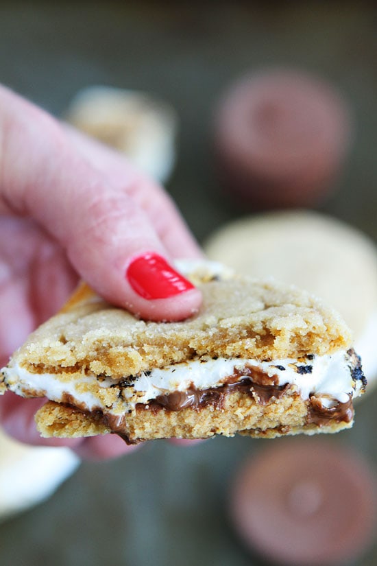 Peanut Butter Cookie S'mores Recipe