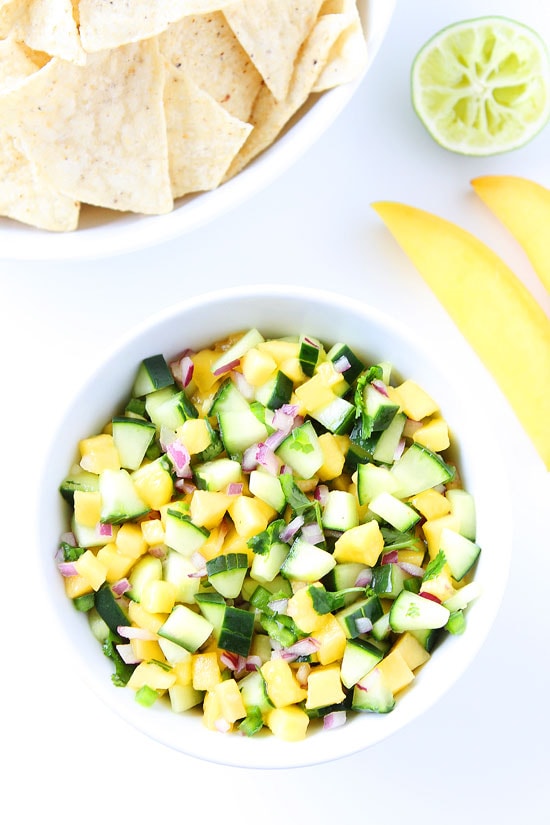 Cucumber Mango Salsa Recipe