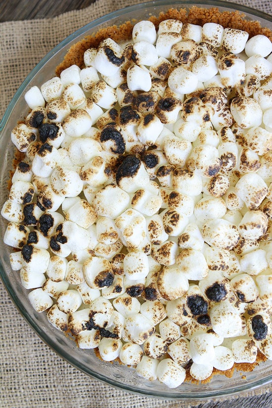 S'mores Ice Cream Pie Recipe 