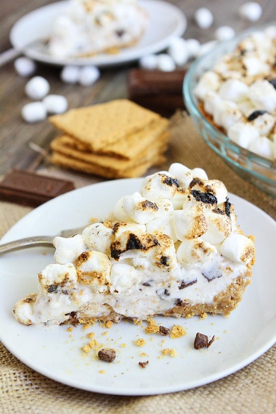 S'mores Ice Cream Pie Recipe