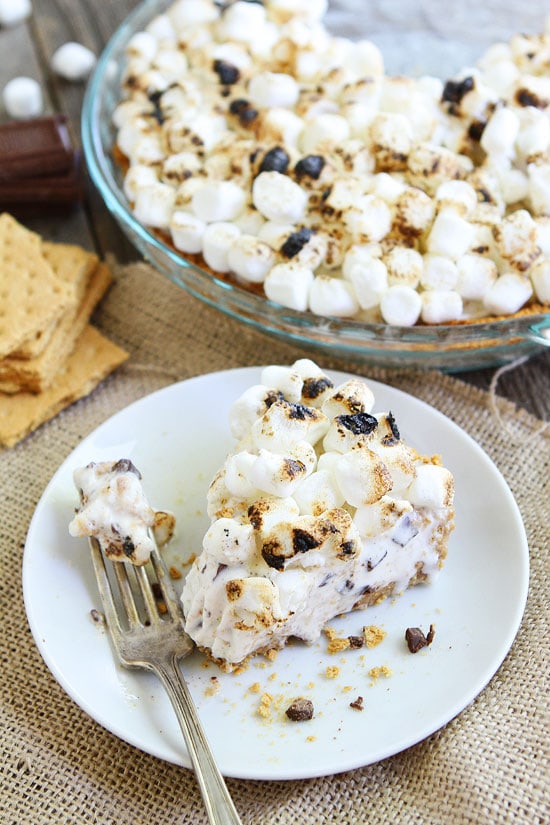 S'mores Ice Cream Pie Recipe 