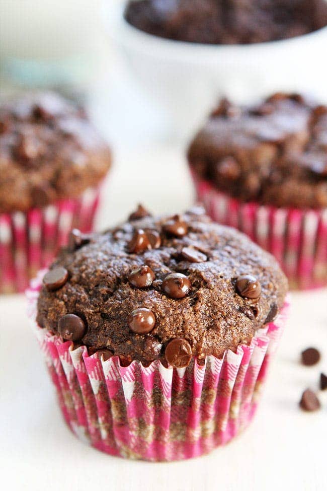 Chocolate Banana Muffins Recipe 