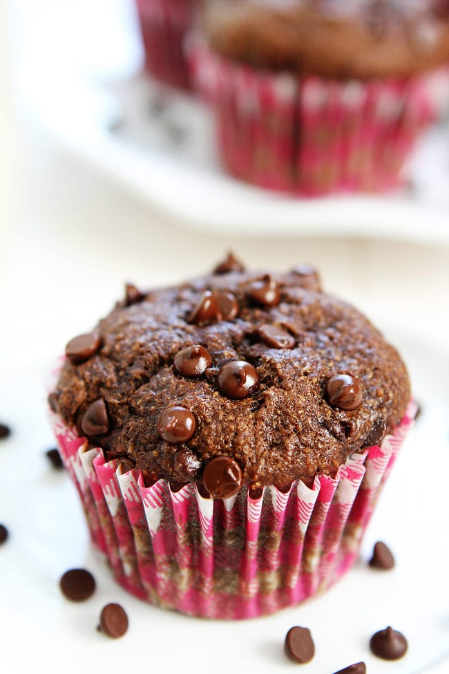 Healthy Chocolate Banana Muffins Recipe