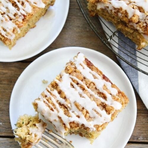 Zucchini Coffee Cake {The Best!} Two Peas & Their Pod