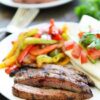 Steak Fajitas made on the grill