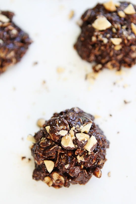 No-Bake Dark Chocolate Almond Cookie Recipe