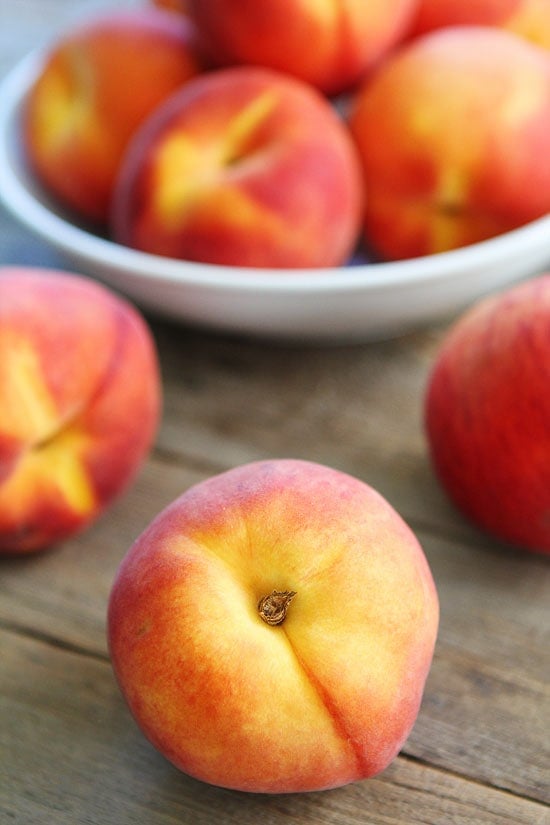 Peaches for Peach Crisp Recipe