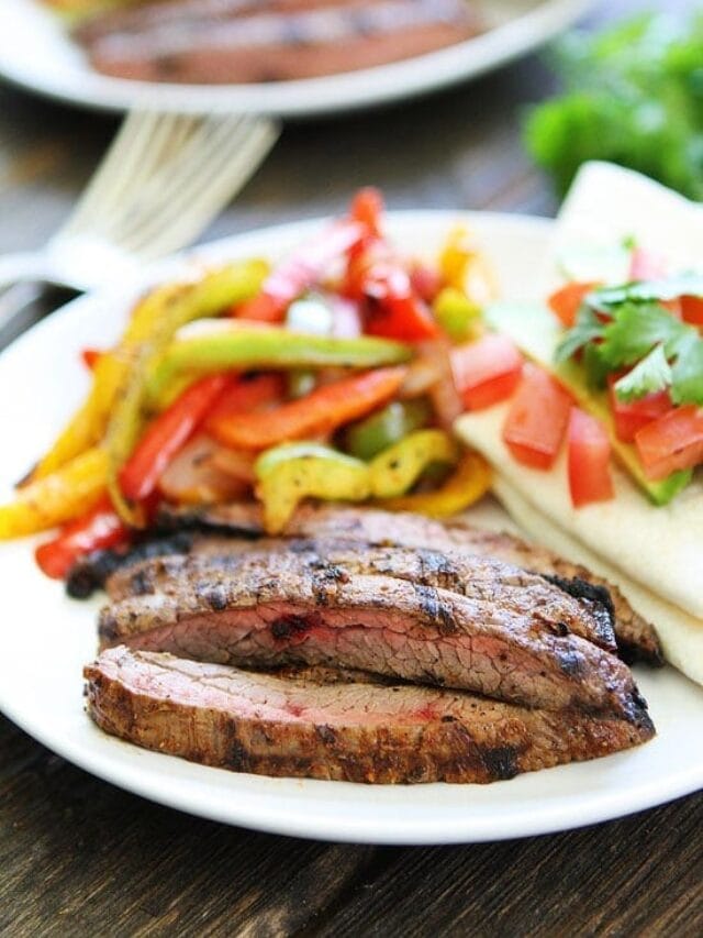 Grilled Steak Fajitas Two Peas & Their Pod