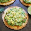 Avocado Tostada ready to serve