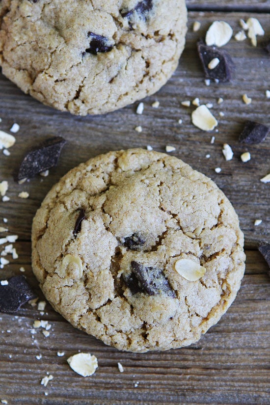 Chocolate Chunk Oat Cookies