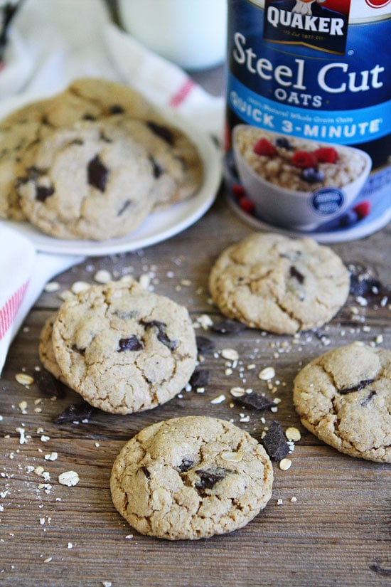 Chocolate Chunk Oat Cookie Recipe